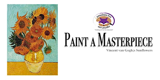 Paint a Masterpiece: Vincent van Gogh's Sunflowers