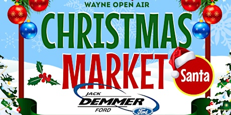 Wayne Open Air Christmas Market Craft Vendor Appli primary image