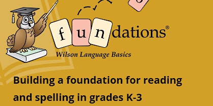 TCNJ  Educator PD - Wilson Reading System® - Fundations® primary image