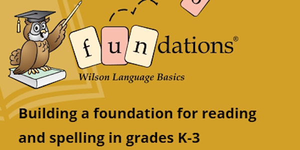 TCNJ  Educator PD - Wilson Reading System® - Fundations®