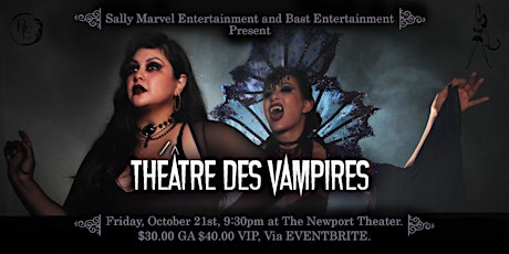 Théâtre des Vampires: Vampire-Themed Evening of Burlesque, Drag + Sideshow