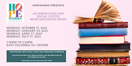 HopeWorks Inspiration & Social Justice Book Discussion Group