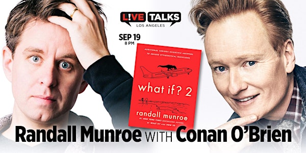 Randall Munroe with Conan O'Brien