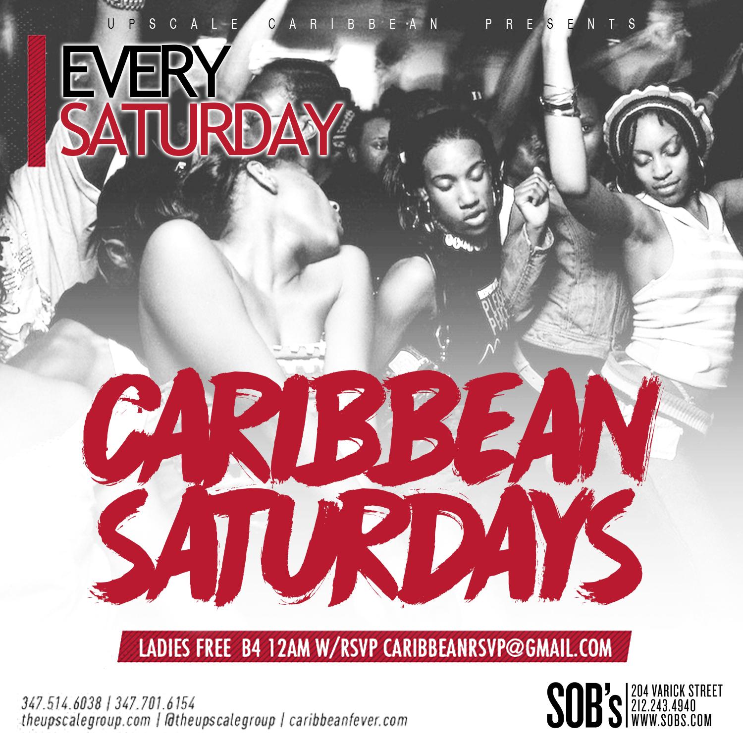 Caribbean Saturdays @ SOBs By: Upscale Caribbean