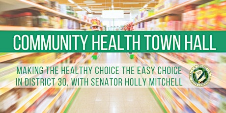 Community Health Town Hall with Senator Holly Mitchell primary image