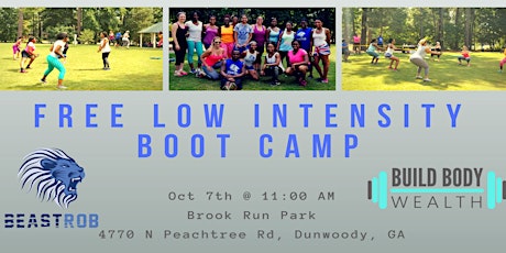Beast Meet - FREE Low Intensity Boot Camp primary image