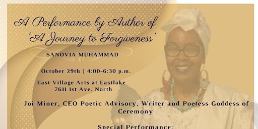 A Performance by Author of 'Journey to Forgiveness'