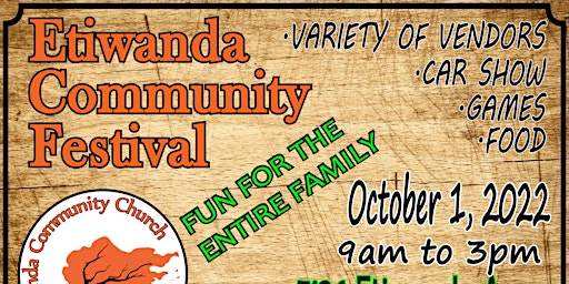 Etiwanda Community Festival