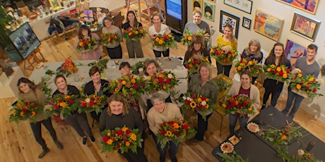Thanksgiving Centerpiece Floral Design Class at The Jacklin Arts Center PF