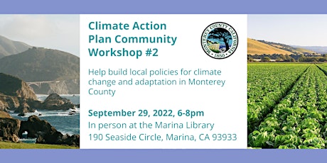 Monterey County Climate Action Plan - Community Workshop 2