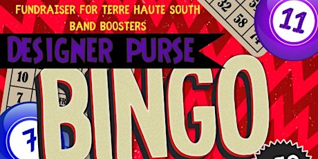 Terre Haute South Band Boosters Designer Purse Bingo