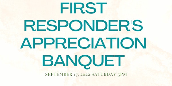 First Responders Appreciation Banquet