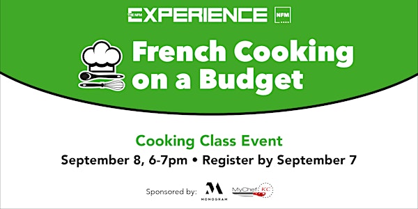 French on a Budget Cooking Class at NFM