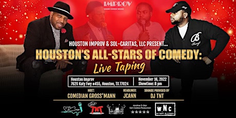 Houston's All-Stars of Comedy: Live Taping (JCann)