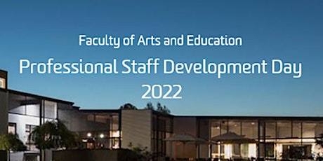 Imagen principal de Arts and Education Professional Staff Development Day 2022