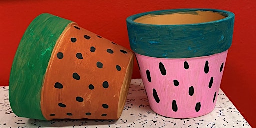 Kids' holiday event: Paint-a-Pot Strawberry Planters(for school years K-6)