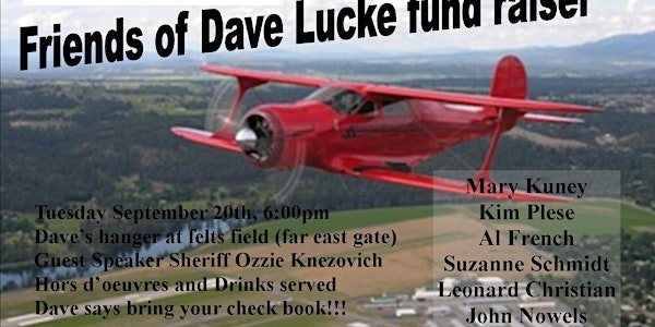 Spokane County Candidate Fund Raiser