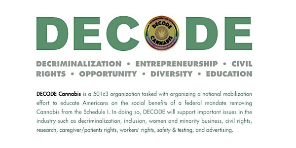 1st ANNUAL DECODE CANNABIS Education Fund-CA 2017 GALA