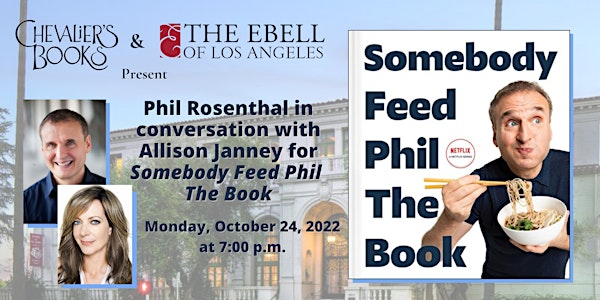 Book Launch! Phil Rosenthal for Somebody Feed Phil: The Book