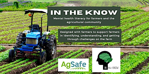 In the Know - Mental Health Literacy for Farmers & the farming community primary image