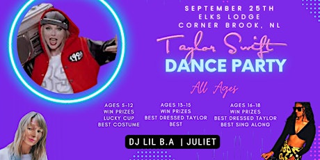 Taylor Swift Dance Party - All Ages