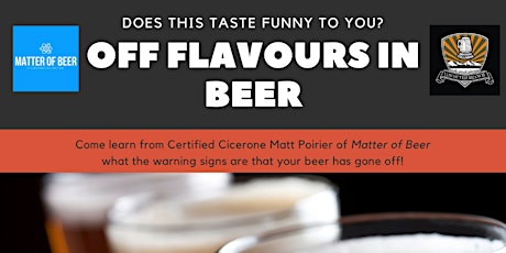 Does This Taste Funny to You? Off Flavours in Beer
