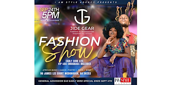 Jide Gear African Fashion Show