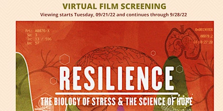 Virtual Screening of the Resilience  Documentary & Moderated Discussion primary image