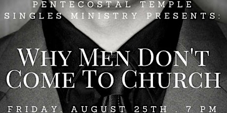 Why Men Don't Come to Church? primary image