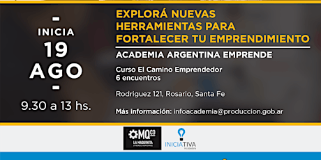 Imagen principal de ACADEMIA ARGENTINA EMPRENDE - Cursos gratis para emprendedores.