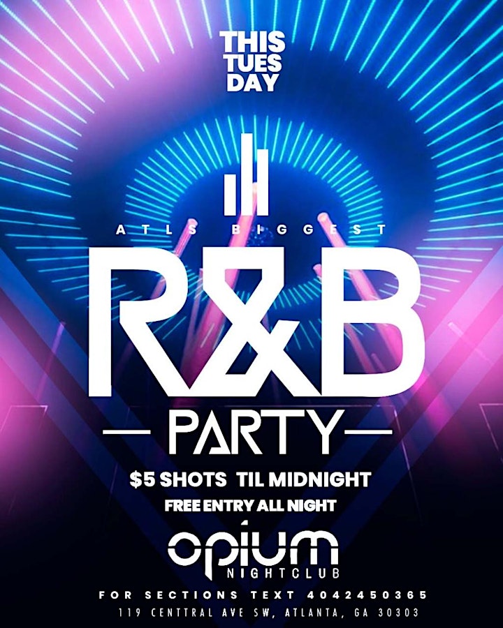 R & B Tuesdays  at Opium this Tuesday image