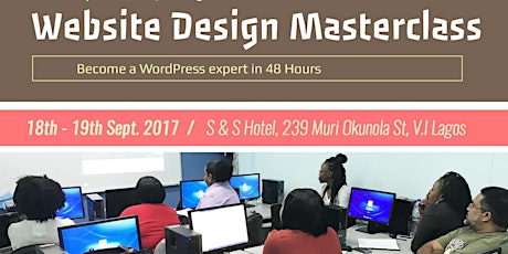 Website Design Masterclass - Lagos primary image