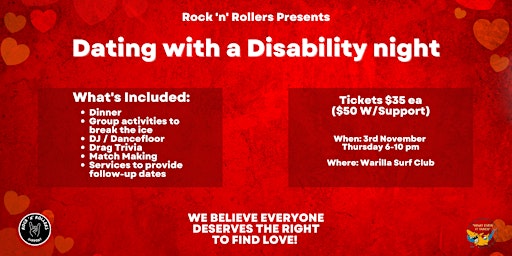 Dating With a Disability night