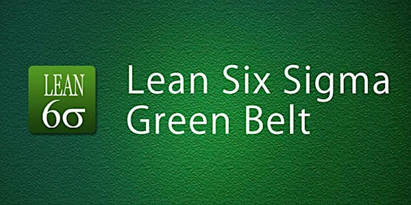 Lean Six Sigma Green Belt  Training in Baltimore, MD
