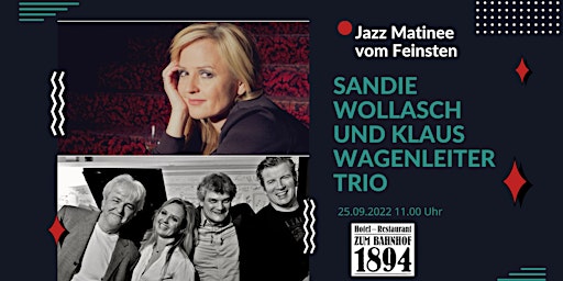Jazz Matinee vom Feinsten - mit Sandie Wollasch und Klaus Wagenleiter Trio