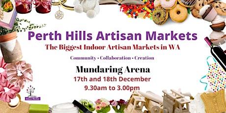 Perth Hills Artisan Markets Mega Christmas Event