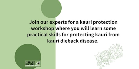 Kauri Protection Workshop - FREE primary image