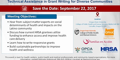 Technical Assistance in Grant Writing for Diverse Communities - Free primary image