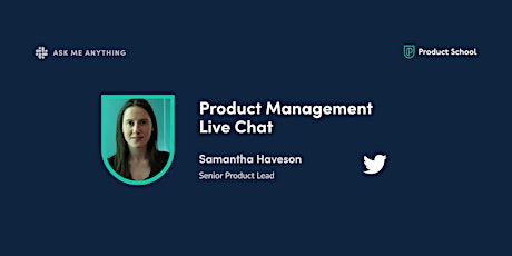 Live Chat with Twitter Sr Product Lead