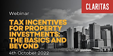 Tax incentives for property Investments:  The Basics and Beyond