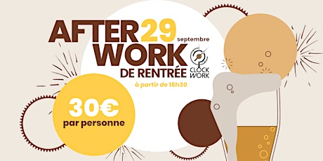 Imagen principal de Deuxième afterwork du Clockwork