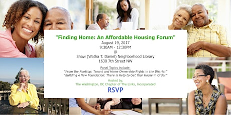 FINDING HOME: An Affordable Housing Forum primary image