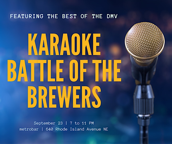 DC Beer Week: Karaoke Battle of the Brewers image