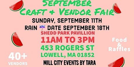 September Craft & Vendor Fair  primärbild
