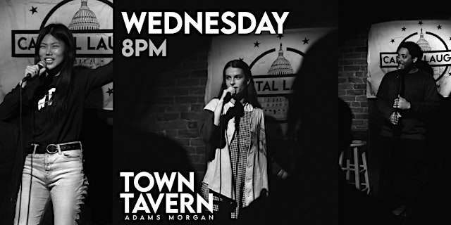Image principale de Wednesday Stand-Up Comedy Showcase (Happy Hour + DC's Funniest Comedians)