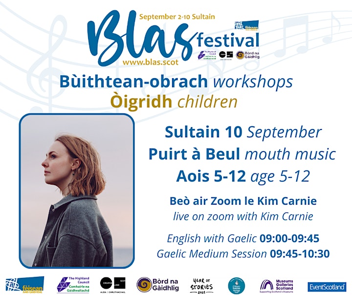 Puirt à Beul (English Session) | Blas Workshops: Children image