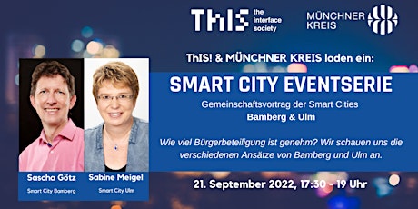 Smart City Serie #11: Smart City Bamberg & Ulm primary image