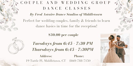 Couple and Wedding Group Dance Classes by Fred Astaire Dance Studios