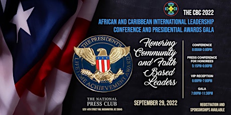 CBC 2022 African & Caribbean Leadership Conference and Presidential Awards