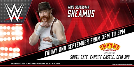 WWE Sheamus appearing live at WWE Clash at the Castle  primärbild